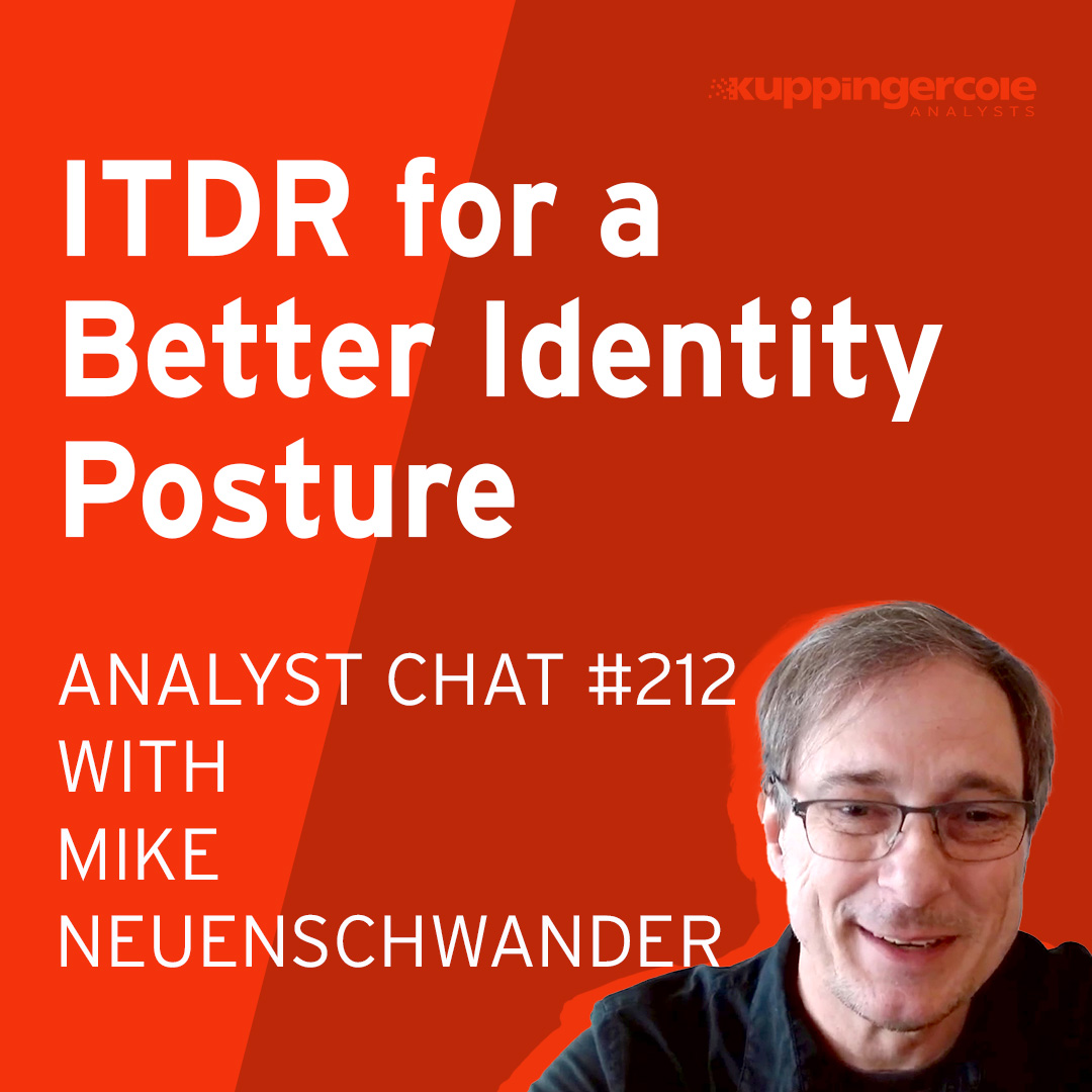 cover of episode Analyst Chat #212: Securing the Front Door: The Importance of ITDR in Identity Protection