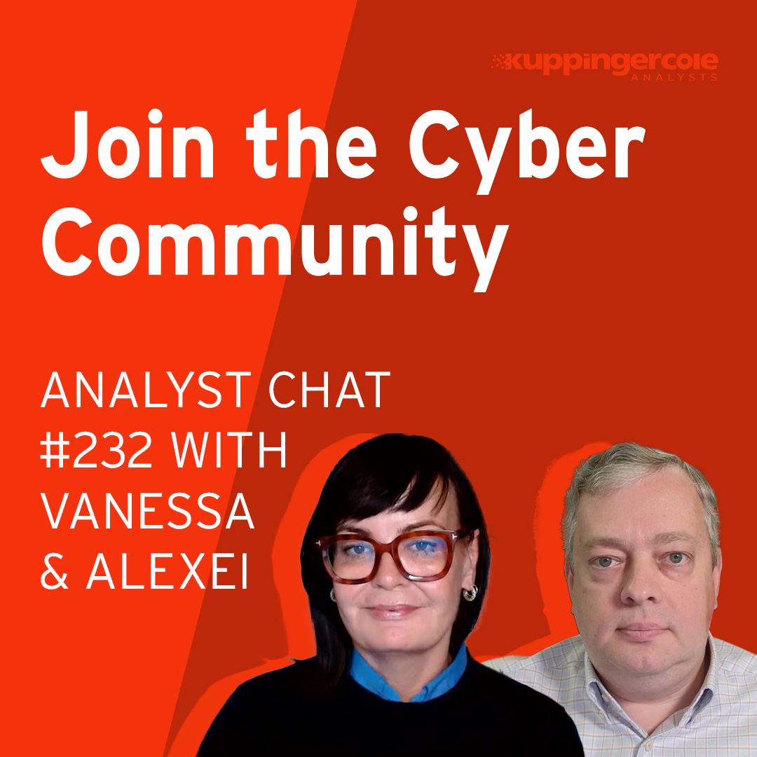 Analyst Chat #232: Building a Stronger Cyber Community - Inside KuppingerCole Membership