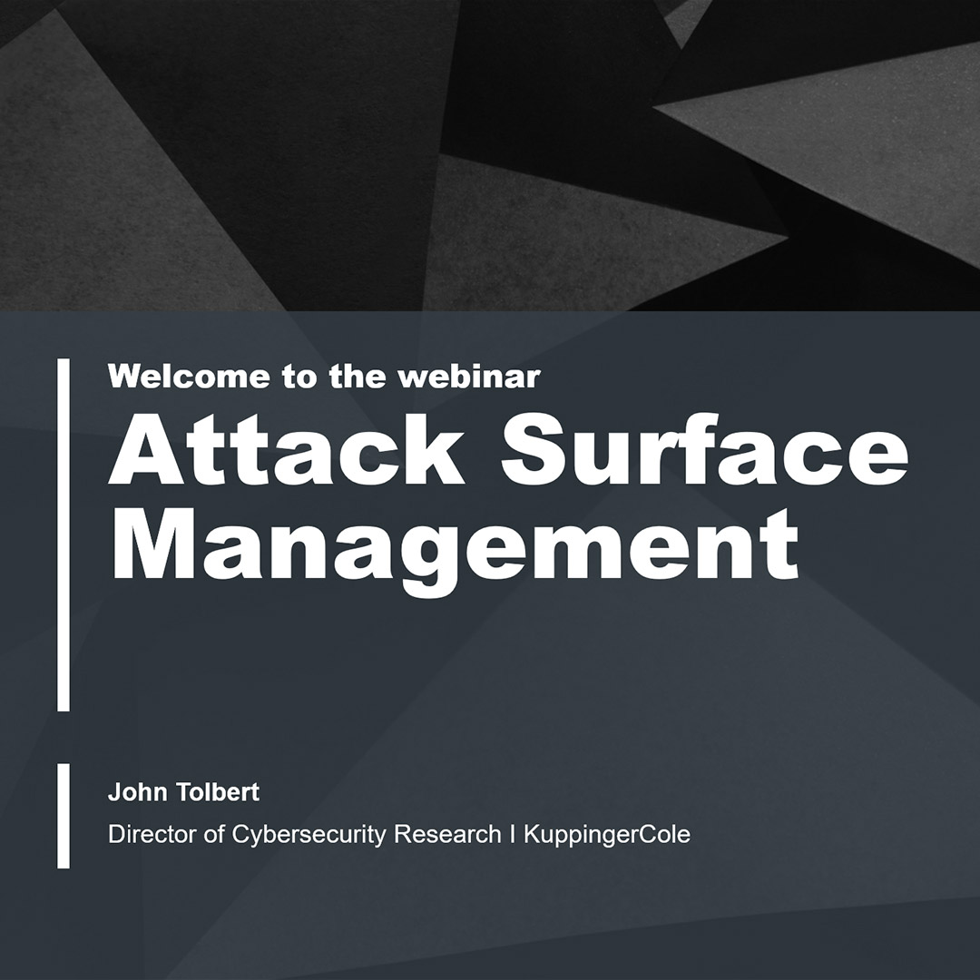 cover of episode Become Cybersecurity Proactive With Attack Surface Management